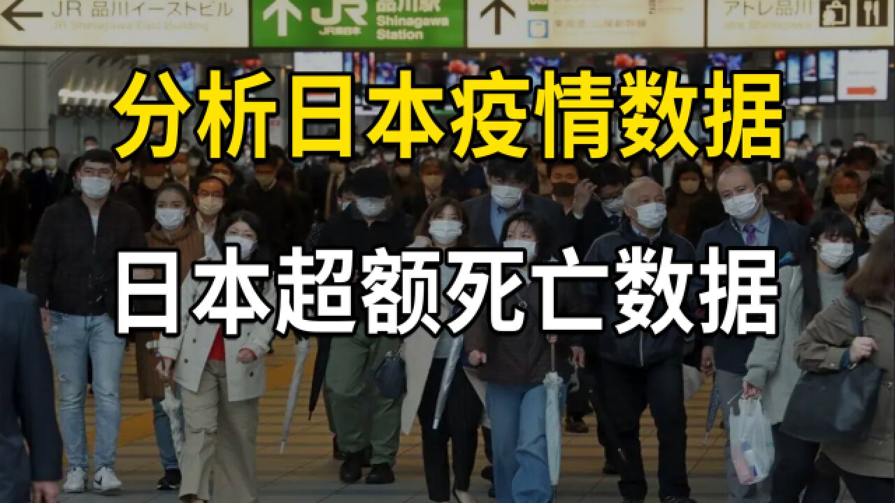 日本第八波疫情数据分析,日本超额死亡数据分析,用数据说话