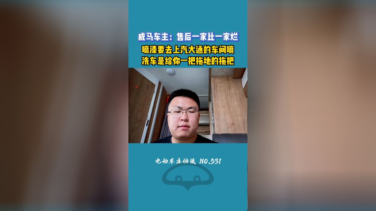 威马南京售后一家比一家烂