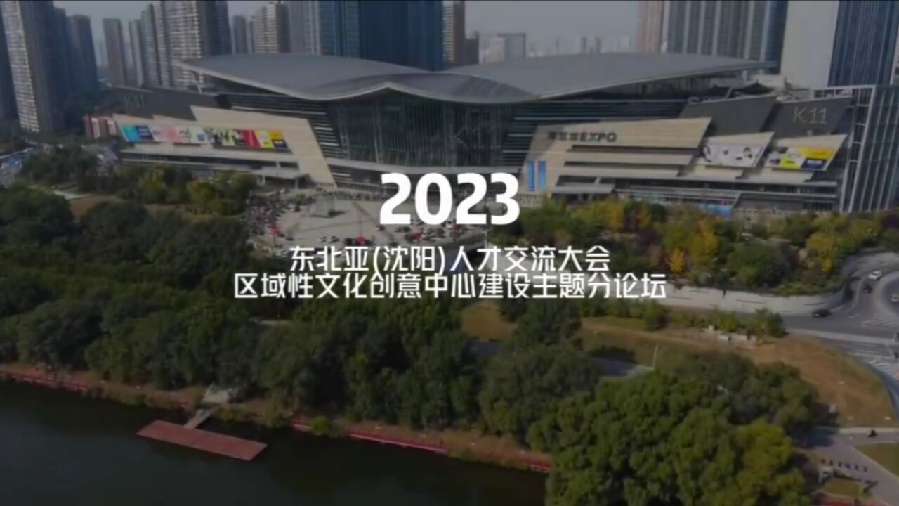 2023东北亚人才交流大会,区域性文化创意中心建设主题分论坛快闪