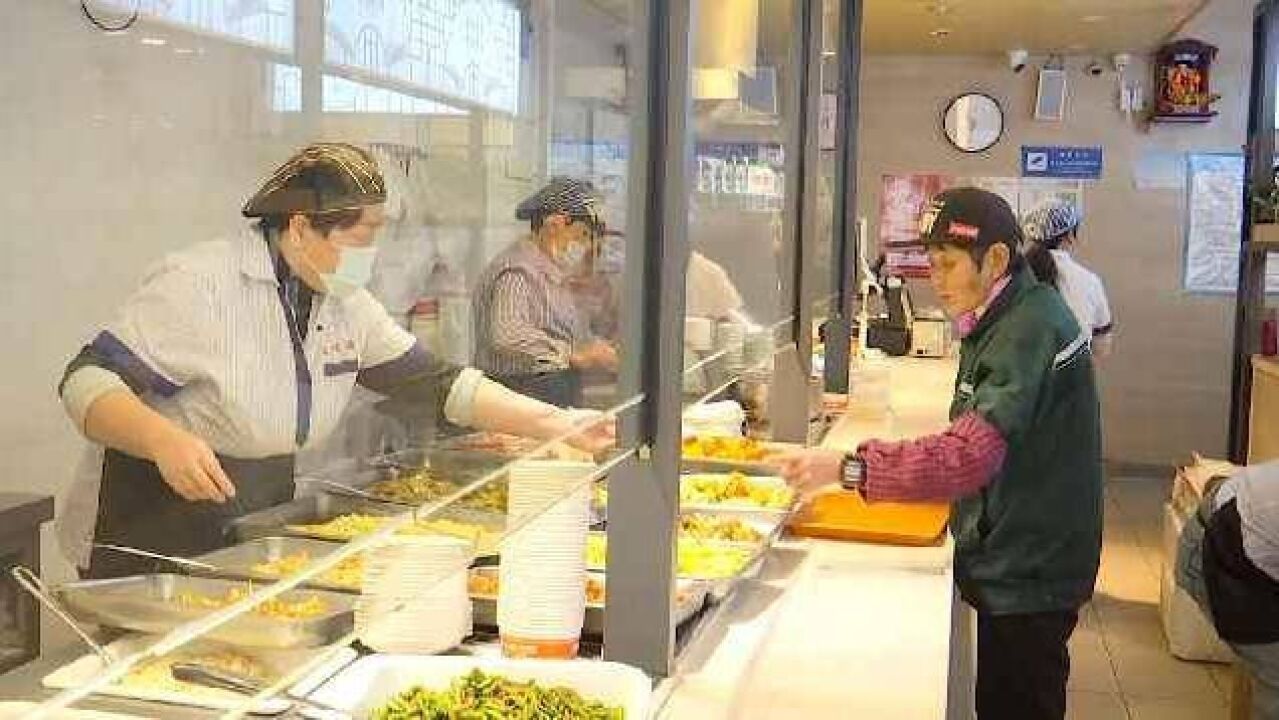 困境人员可免费用餐 舟山这家幸福食堂太暖了