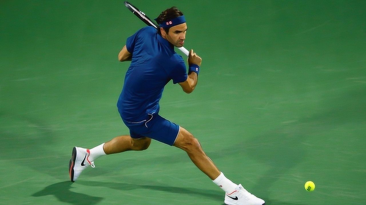 费德勒必杀技凌空截击大集合！打到对方怀疑人生了！