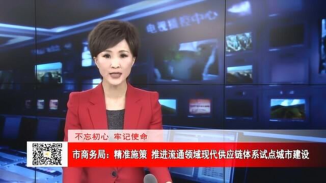 市商务局:精准施策 推进流通领域现代供应链体系试点城市建设