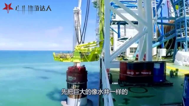 海水那么深,海上油井是如何建的?看完不得不佩服工程师