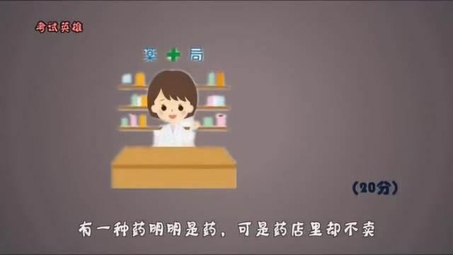 脑力测试:有一种药,明明是药,药店里却不卖呢?这是为什么呢?