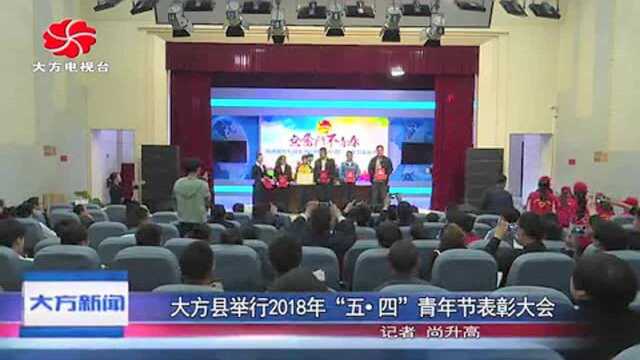 大方县举行2018年“五ⷥ››”青年节表彰大会!