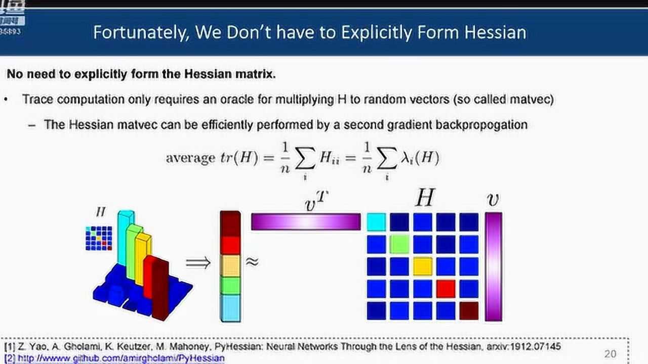 加州大学伯克利分校AAAI论文分享:Hessian矩阵下的神经网络腾讯视频