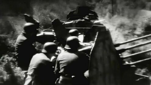 二战片：德军武器精良火力强大，游击队人海战术以失败告终