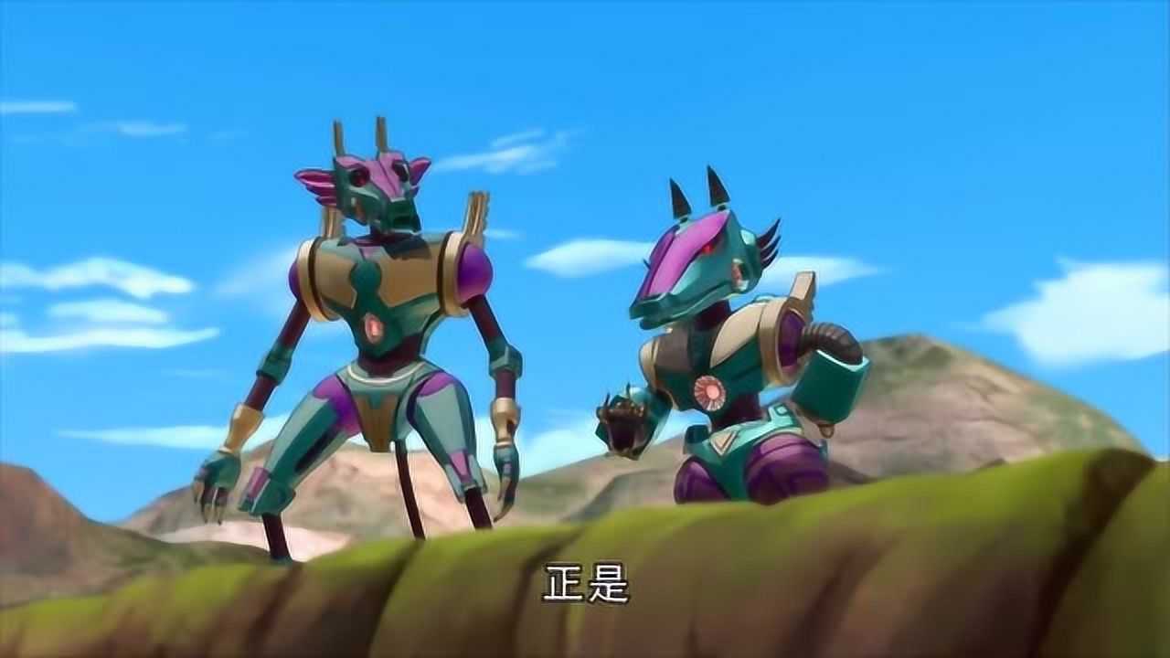 神兽金刚狼狈组合给财狼下药水让它们变成机械兽