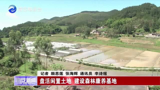 盘活闲置土地 建设森林康养基地