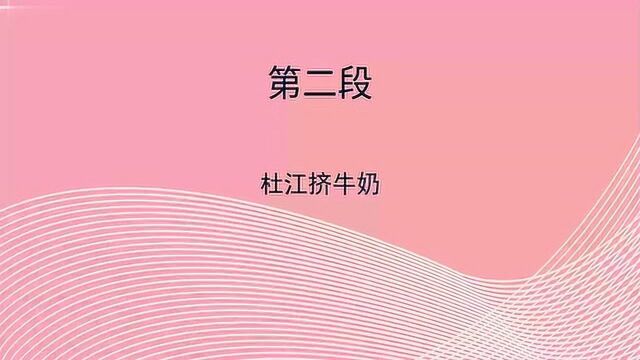 明星挤牛奶合集:九孔用力过猛把奶牛挤尿了,贾玲大笑不止