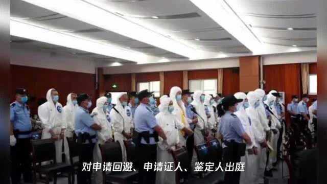 全国扫黑办挂牌督办的宁夏这34人重大涉黑案一审开庭