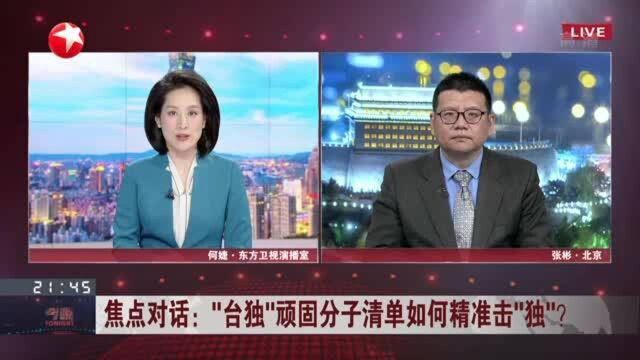 “台独”顽固分子清单如何精准击“独”? 对“台独”分子打击从面到点 震慑力更强