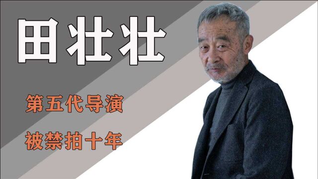 田壮壮:十年冰封,却斩获金马奖提名,更是霸气直言,不想拍就不拍