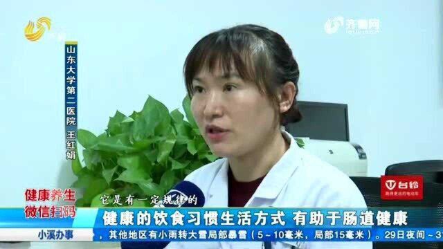 健康的饮食习惯生活方式 有利于肠道健康