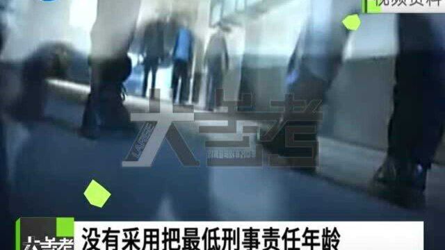 全国人大降低法定最低刑事责任年龄至12岁,明年3月起施行