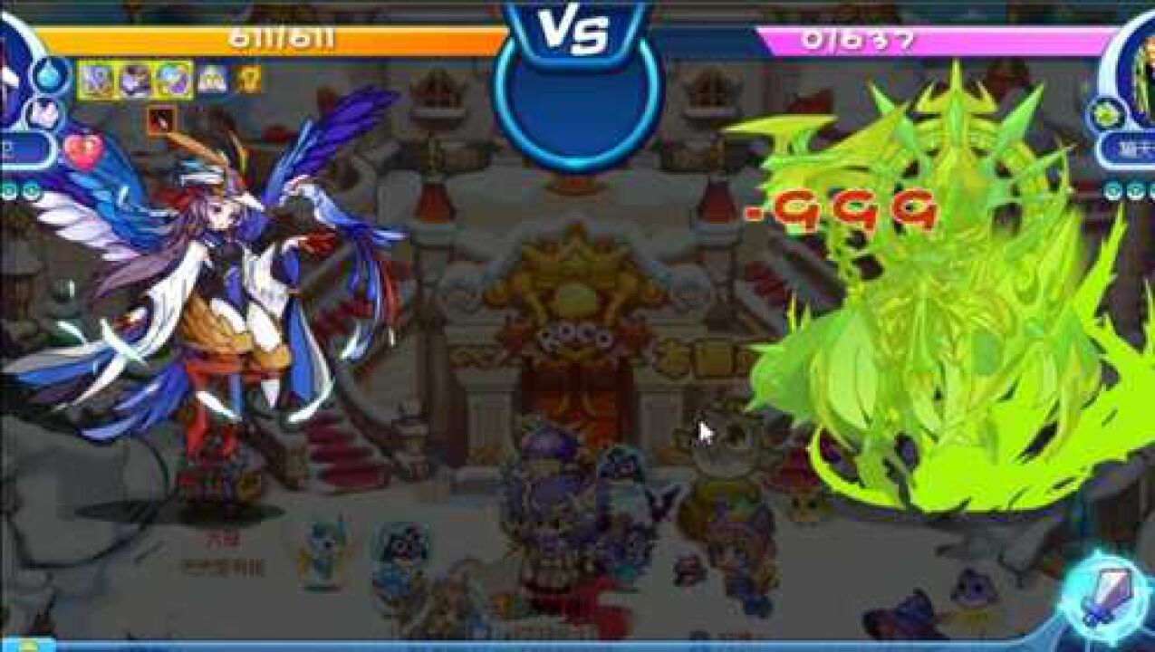 洛克王国:精卫天梯赛秒杀蹦蹦999!