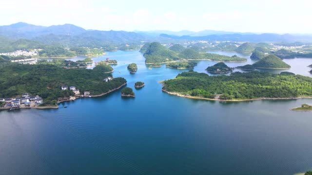 贵州版千岛湖,贵阳百花湖全景,景色太漂亮了