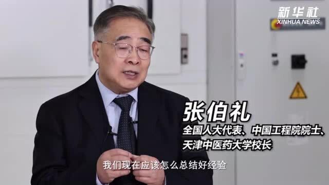 全国人大代表张伯礼建言中医药事业发展