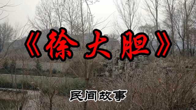 民间故事:《徐大胆》