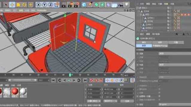 《C4D教程》C4D栏目包装综合案例02场景模型制作 鬼谷云课堂原创