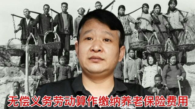 老一代农民,干过很多无偿义务劳动,这能不能算作养老保险费用