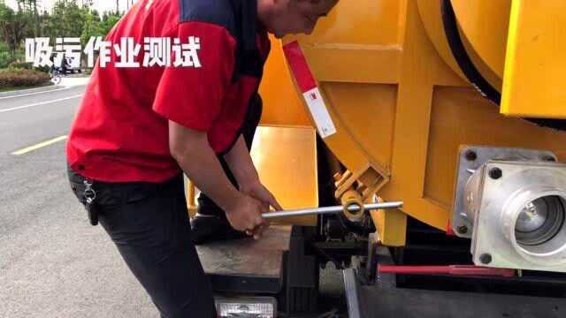 东风多利卡清洗吸污车市政清洗吸污车抽泥浆车粪便清运车清洗吸污车功能评测!