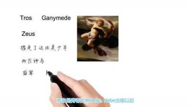 英语单词背后的文化,Ganymede有关Zeus的情人,轻松学英语