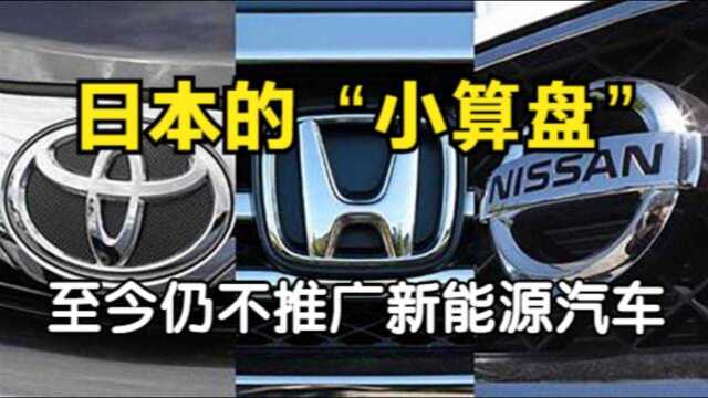 传统汽车强国日本,为何至今仍未推广新能源?背后另有打算?