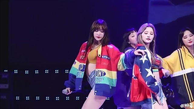 安希妍饭拍 EXID  위아래 (Up & Down) 安希妍的电动小马达