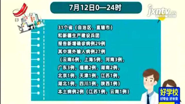 国家卫健委: 31省份新增确诊病例29例 其中本土病例2例