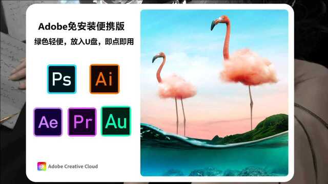 技能:不能错过的办公软件,PS免安装版,小白也能装Adobe全家桶