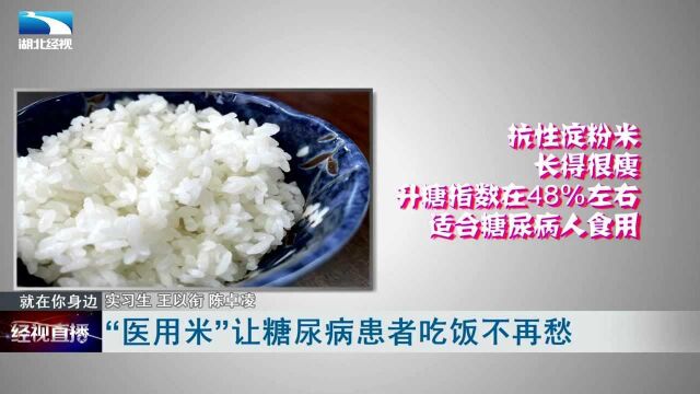 “医用米”让糖尿病患者吃饭不再愁