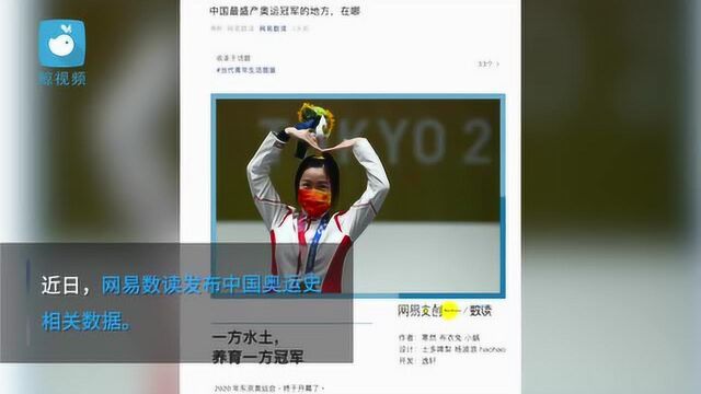 回顾中国奥运史:中国奥运冠军六成是女性,辽宁省最盛产奥运冠军