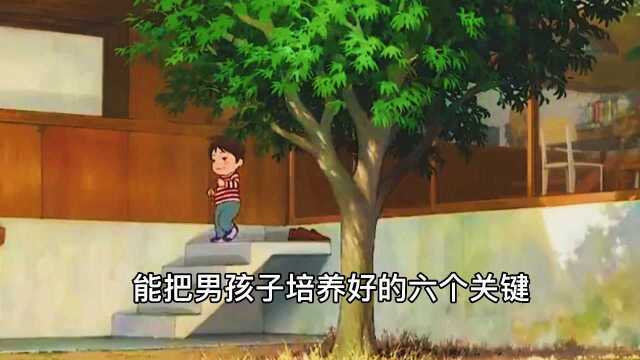 培养男孩子的六个关键