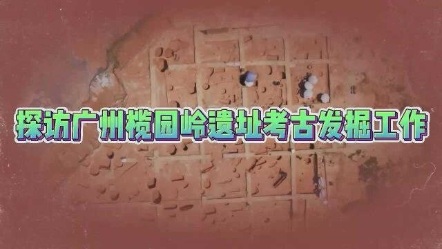 探访广州榄园岭遗址考古发掘工作