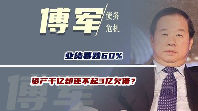 湖南第一民企崩塌:业绩暴跌60%,资产千亿却还不起3亿欠债?