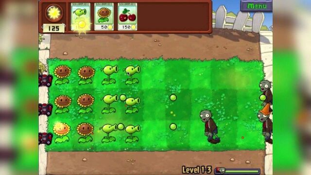 植物大战僵尸pvz在线版12、13这僵尸阵容小case