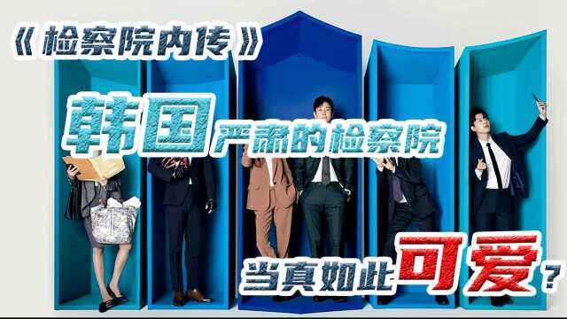 高分韩剧《检察官内传》,平日里严肃的检察官,真的可爱