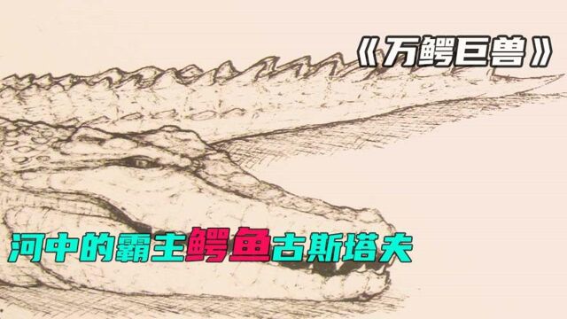 《万鳄巨兽》1远古生物,河中的霸主鳄鱼古斯塔夫