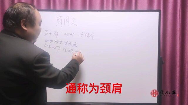 关氏针灸,调理肩周炎,系统教学中