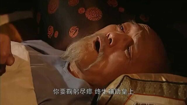 康熙王朝,索尼临死前,让儿子终身效命康熙,随后在康熙怀中死去