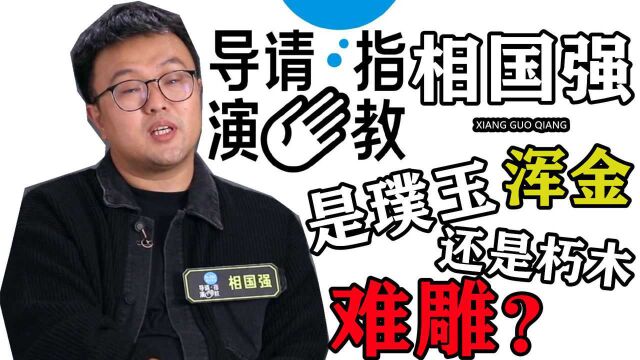 《导演请指教》中,相国强是璞玉浑金还是朽木难雕?