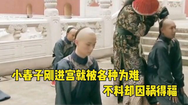 小春子真是幸运啊,刚进宫就被各种为难,不料却因祸得福