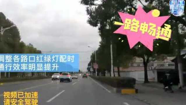 【交通】巧设8个路口信号灯,优化三鲁公路通行效率