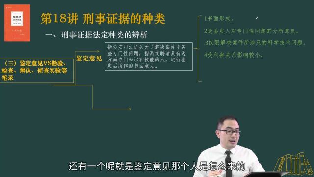 21.第18讲 刑事证据的种类2022年厚大法考刑诉法系统强化向高甲