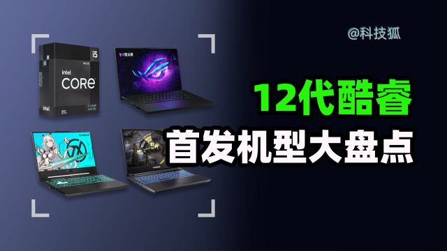 【笔记本】12代酷睿新品怎么选?首发最全盘点