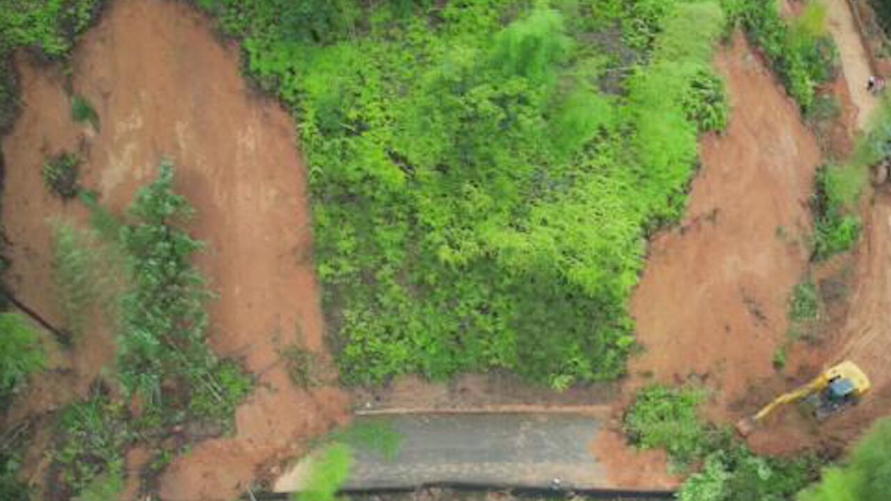 福建上杭暴雨致局地发生山洪,10处塌方 已转移受灾群众1132人