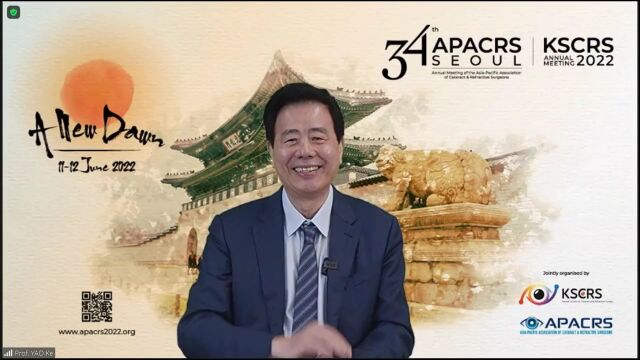 重磅!APACRS大会最高奖项LIM Lecture获奖者姚克教授专访:中国白内障手术发展的辉煌时代