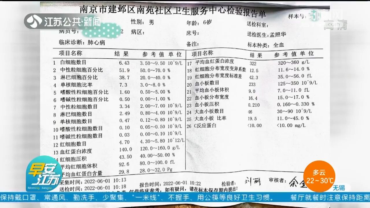 男子交钱抽血做两项检查 想拿报告须交第三份钱?医院:有两项是捆绑项目