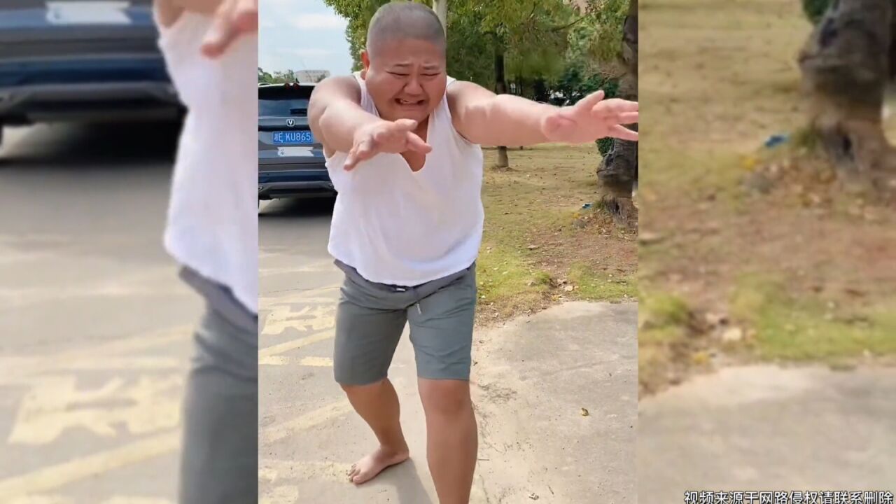 农村小胖“无厘头”搞笑视频，干啥啥不行，倒霉第一名！_腾讯视频